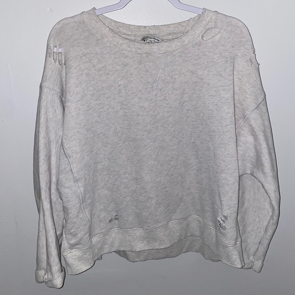 aeo cropped sweater